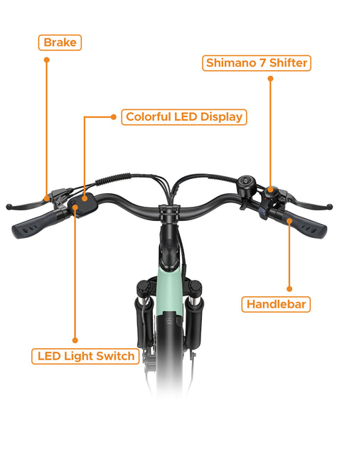Vélo électrique de ville MileCity 1 Range