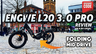 Engwe L20 3.0 Pro Review E-Bike légal dans l'UE et au Royaume-Uni